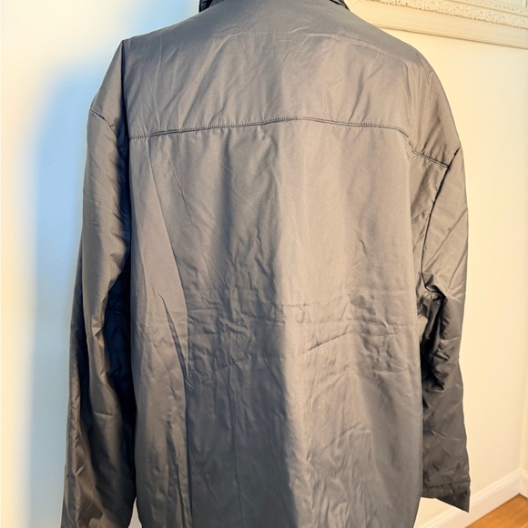 Men’s NWT Alaskan Hard Gear Livengood button up dark gray shirt jacket xl - Picture 4 of 6